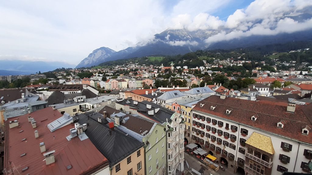 Panorama dalla Torre Civica, Innsbruck